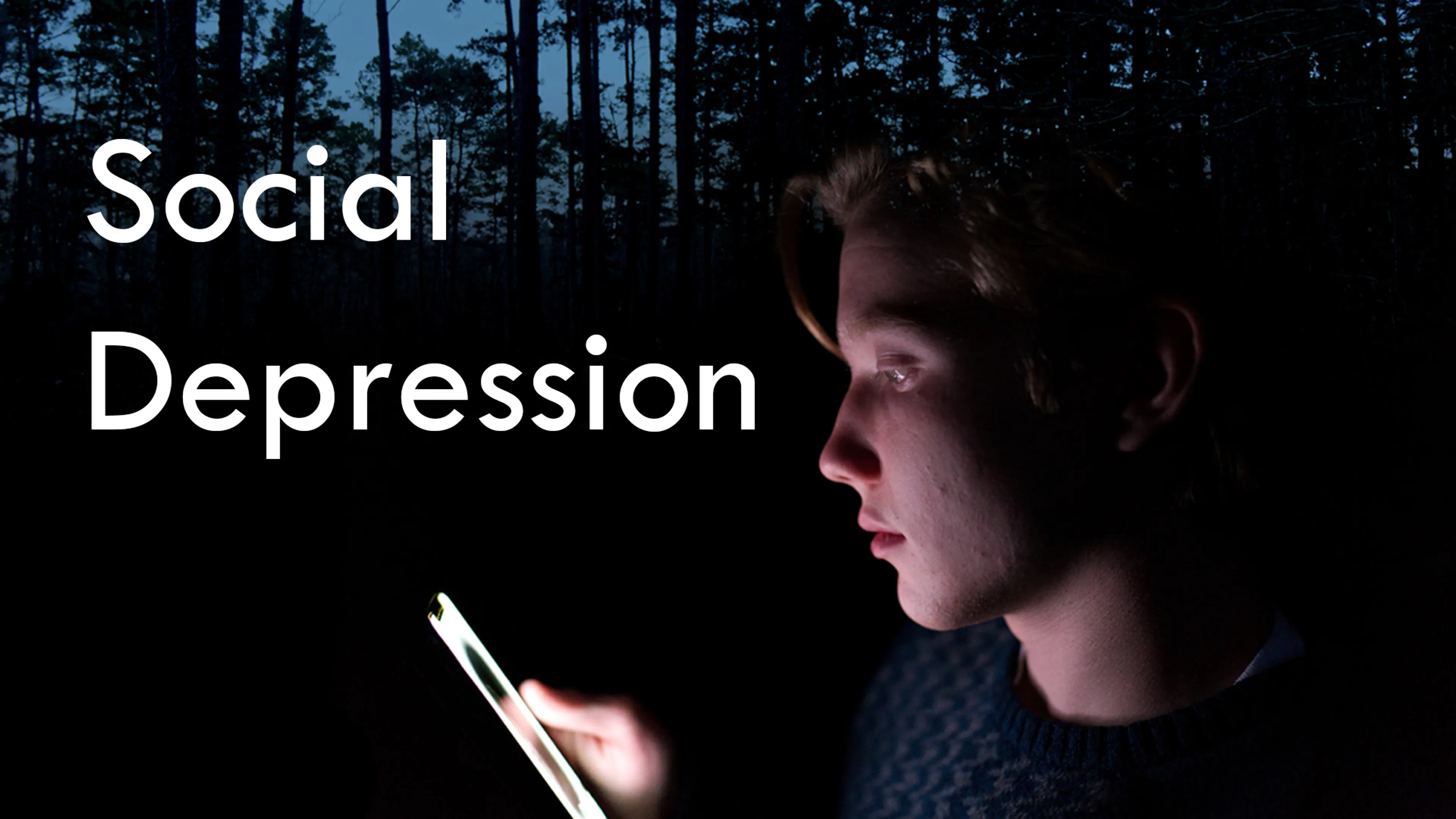 Social Depression poster